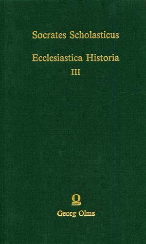 Ecclesiastica Historia - Socrate Scolastico - copertina