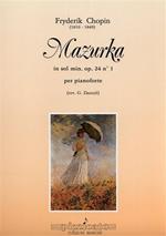 Mazurka in sol min. op. 24 n1. per pianoforte