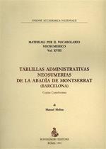 Tiblillas administrativas Neosumerias de la Abadia de Montserrat ( Barcelona ). Copias Cuneiformes