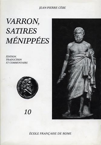 Satires Ménippées. 10. Pappus aut indigena - Pransus paratus - M. Terenzio Varrone - copertina