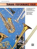 Yamaha Performance Folio. E. Flat Baritone Saxophone. 14 Full Band Compositions and