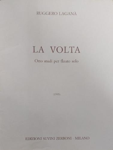 La volta. Otto studi per flauto solo - Renato Giuseppe Laganà - copertina