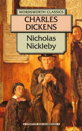 The life &Adventures of Nicholas Nickleby - Charles Dickens - copertina