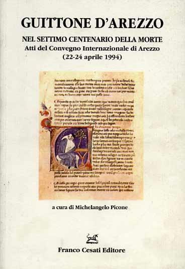 Guittone d'Arezzo nel settimo centenario della morte - copertina