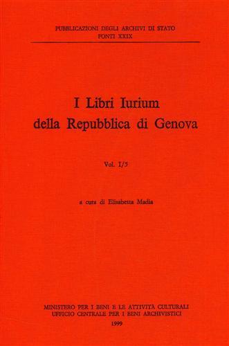 I Libri Iurium della Repubblica di Genova. I/5 - copertina