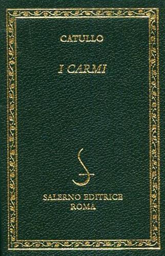 I carmi - G. Valerio Catullo - copertina