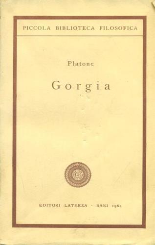 Gorgia - Platone - copertina