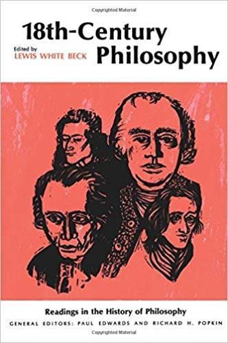 Eighteenth - Century Philosophy - Lewis White Beck - copertina