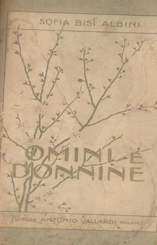 Omini e Donnine - Sofia Bisi Albini - copertina