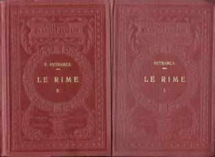 Le Rime - Francesco Petrarca - copertina