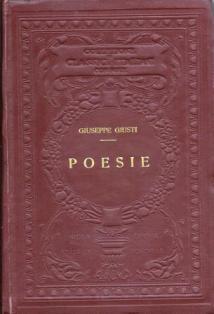 Poesie - Giuseppe Giusti - copertina