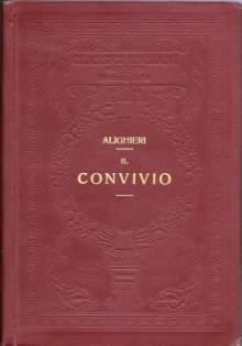 Il Convivio - Dante Alighieri - copertina