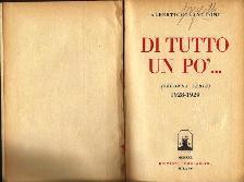 Di tutto un pò - Alberto Colantuoni - copertina