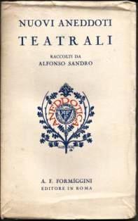 Nuovi aneddoti teatrali - copertina