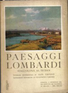 Paesaggi lombardi (dall'Olona al Ticino) - Alex Visconti - copertina