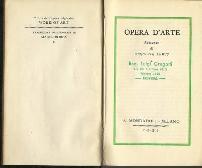 Opera d'arte - Sinclair Lewis - copertina