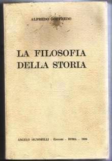 La Storia Della Filosofia - Alfredo Goffredo - copertina