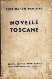 Novelle toscane - Ferdinando Paolieri - copertina