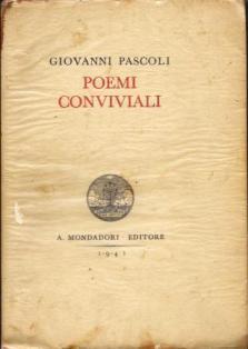 Poemi conviviali - Giovanni Pascoli - copertina