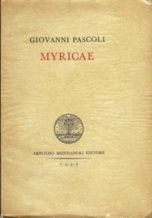 Myricae - Giovanni Pascoli - copertina