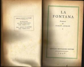 La fontana - Charles Morgan - copertina