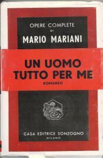 Un uomo tutto per me - Mario Mariani - copertina