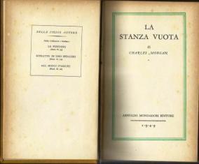 La Stanza Vuota - Charles Morgan - copertina
