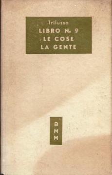 Libro n.9-Le cose-La gente - Trilussa - copertina