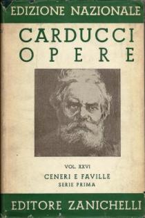 Ceneri E Faville Serie Prima - Giosuè Carducci - copertina