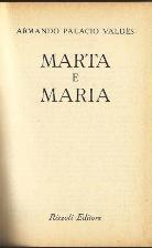 Marta e Maria - Valdes - copertina