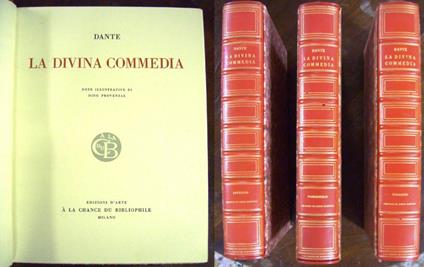 La Divina Commedia - Dante Alighieri - copertina