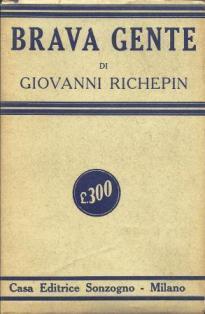 Brava gente - Jean Richepin - copertina