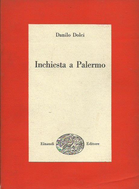 Inchiesta a Palermo - Danilo Dolci - copertina