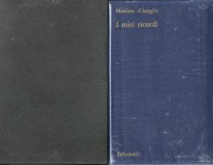 I miei ricordi - Massimo D'Azeglio - copertina