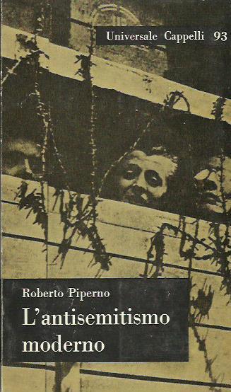 L' Antisemitismo moderno - Roberto Piperno - copertina