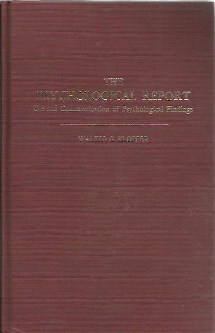 The Psychological report - copertina
