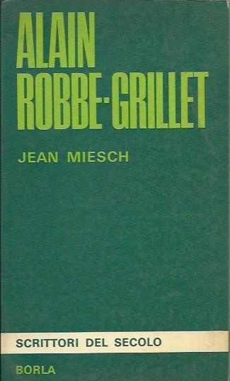 Alain Robbe-Grillet - Jean Miesch - copertina