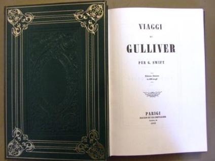 viaggi di Gulliver - Jonathan Swift - copertina
