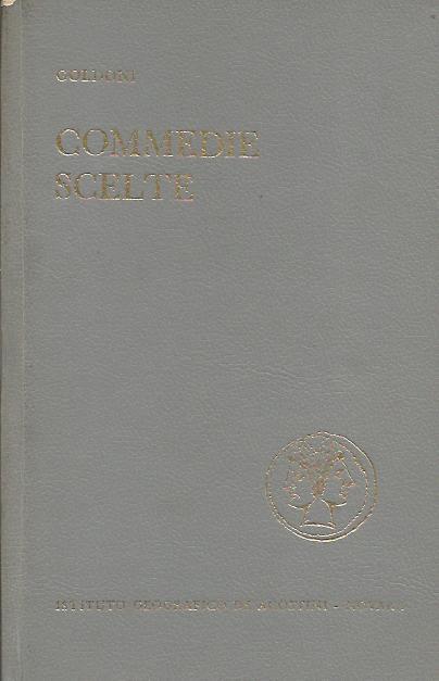 Commedie Scelte - Carlo Goldoni - copertina