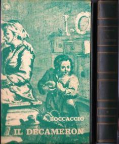 Il Decameron - Giovanni Boccaccio - copertina