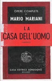 La Casa Dell'uomo - Mario Mariani - copertina