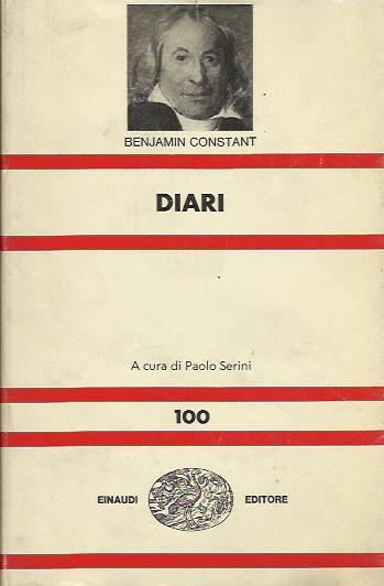 Diari - Benjamin Constant - copertina