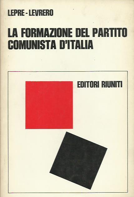 Formazione del Partito comunista d'Italia - copertina