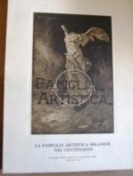 La famiglia artistica milanese nel centenario - copertina