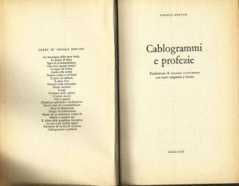 Cablogrammi e profezie - Thomas Merton - copertina