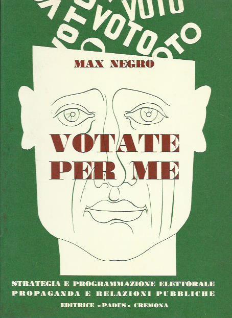 Votate per me - Max Negro - copertina