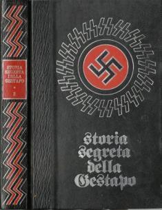 La gestapo regna sull'Europa - copertina