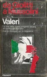 Da Giolitti a Mussolini - Nino Valeri - copertina