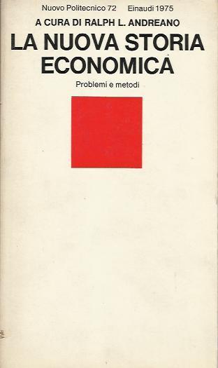 La Nuova storia economica - copertina