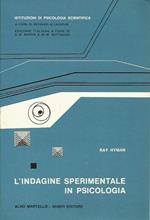 L' Indagine sperimentale in psicologia